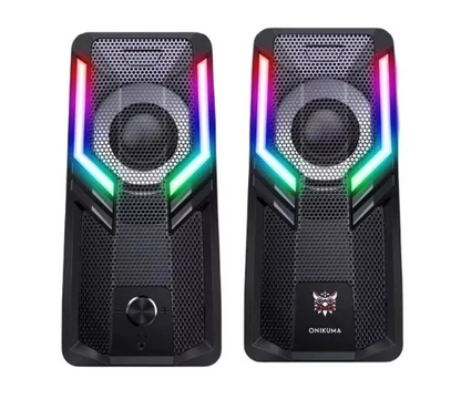 PARLANTES GAMER ONIKUMA G6 RGB PC