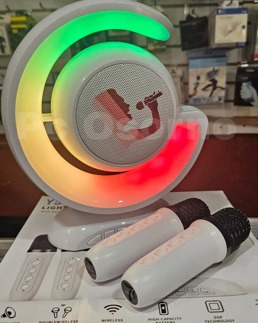 Parlante Karaoke 2 microfonos