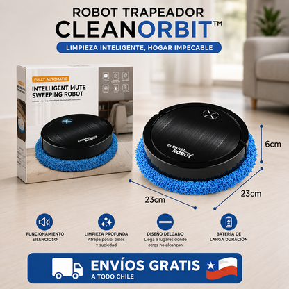 ✨ CleanOrbit™ | Menos polvo, Más tiempo para ti.