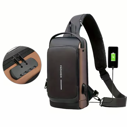 Mochila Slim-Bag Antirrobo Inteligente con Puerto USB 🔒⚡