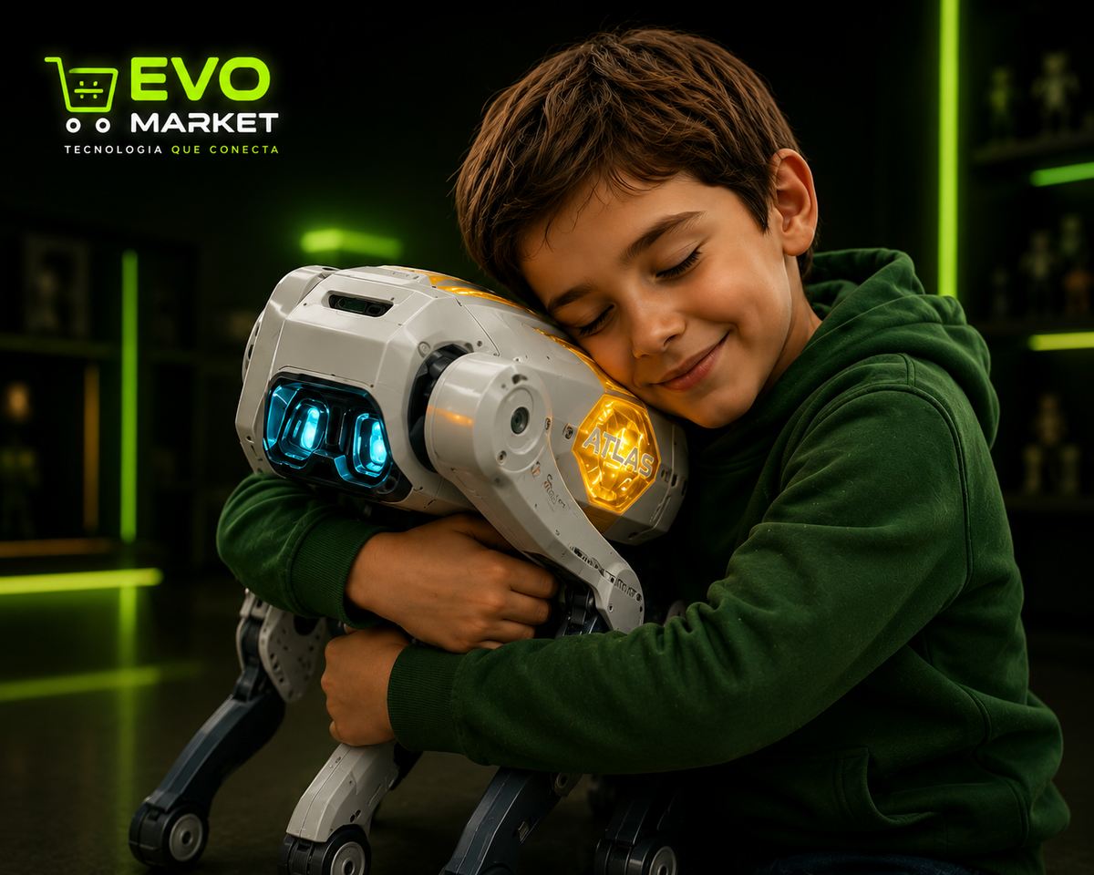 RoboBuddy™ AI | Perro Robot Inteligente que Aprende, Juega y Acompaña