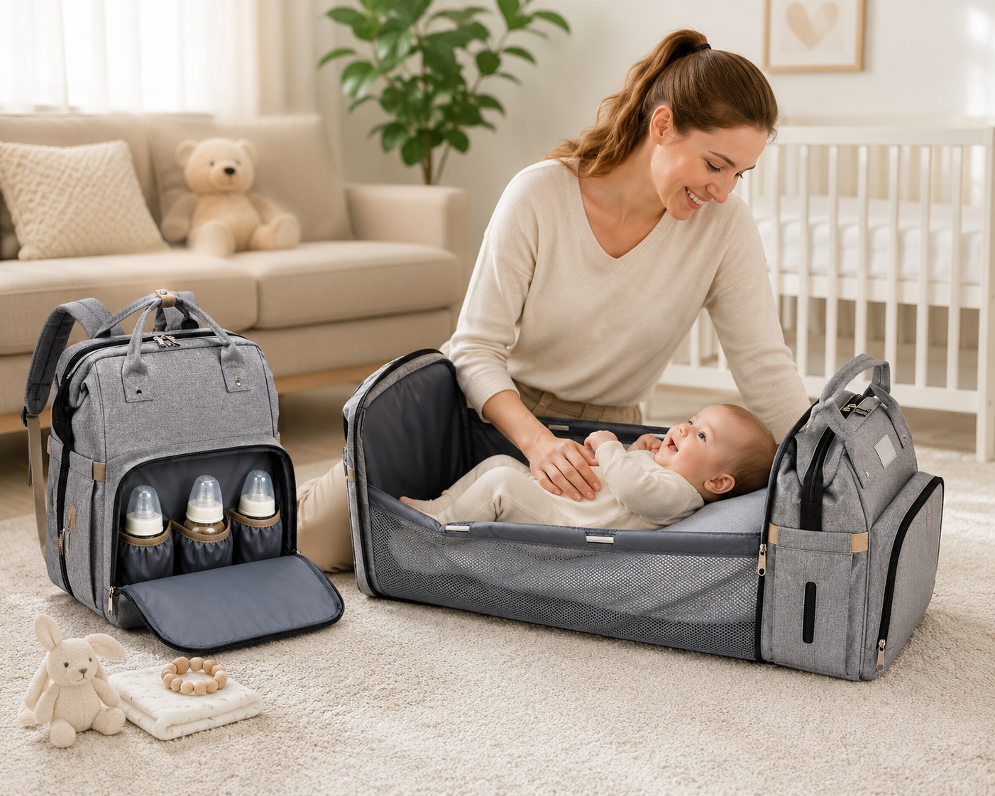 BabyNest™ | Mochila Mudador 3 en 1