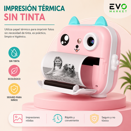 📸 SnapStory™ | Cámara Instantánea Infantil
