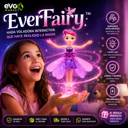 EverFairy™ | Hada Voladora Interactiva que Hace Realidad la Magia