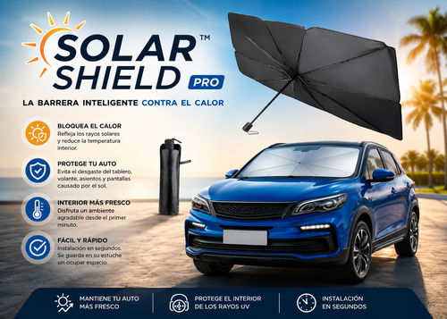 Solar Shield™🛡️| Tu primera línea de defensa contra el calor extremo! ☀️