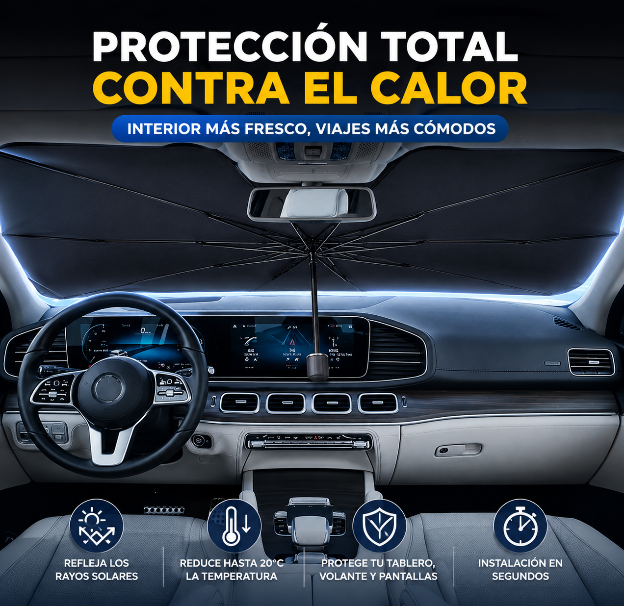 Solar Shield™🛡️| Tu primera línea de defensa contra el calor extremo! ☀️
