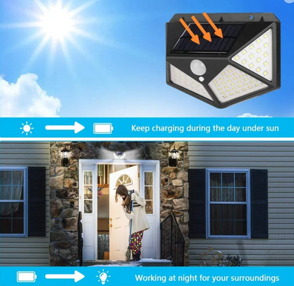 LAMPARA  LED SOLAR