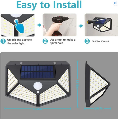 LAMPARA  LED SOLAR