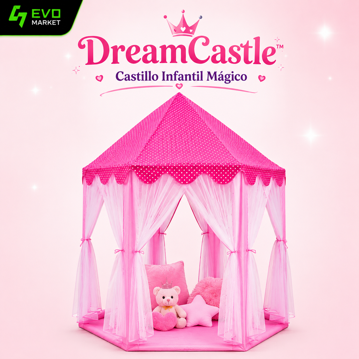 👑 DreamCastle™ | Castillo Infantil Mágico