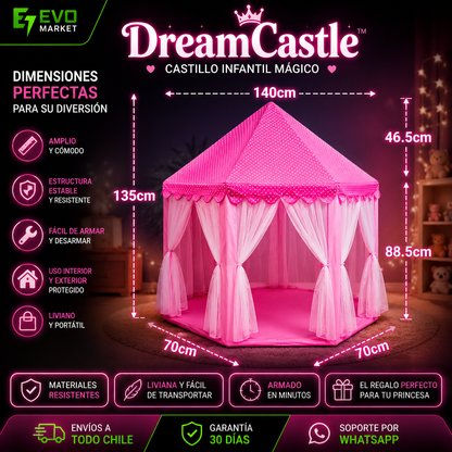 👑 DreamCastle™ | Castillo Infantil Mágico