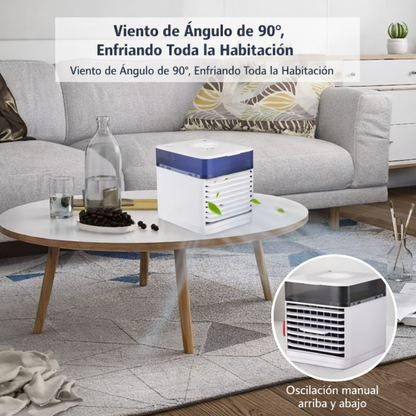 Mini Aire Acondicionado USB Portátil – Enfría al Instante | Bajo Consumo y Ultra Silencioso