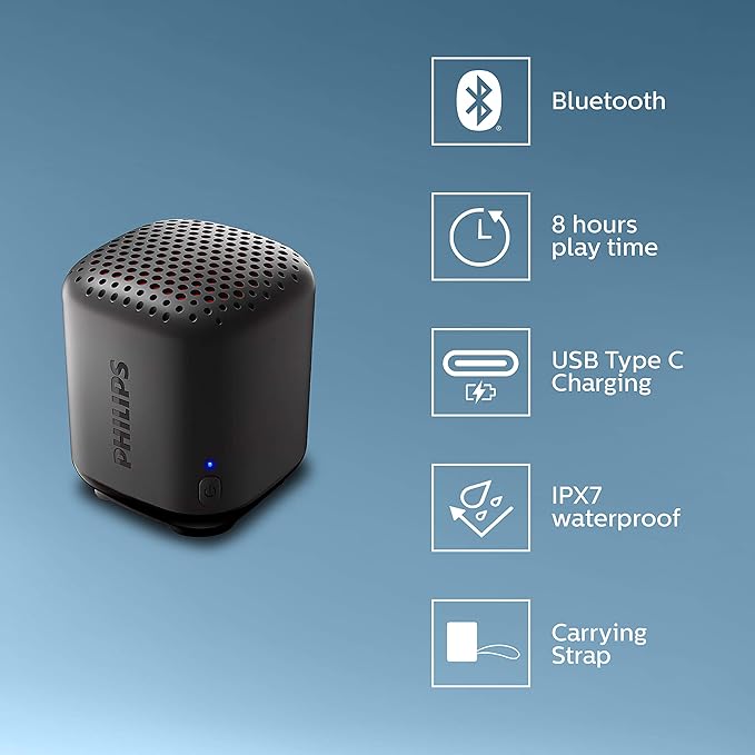 Parlante Philips Inalámbrico Bluetooth 5