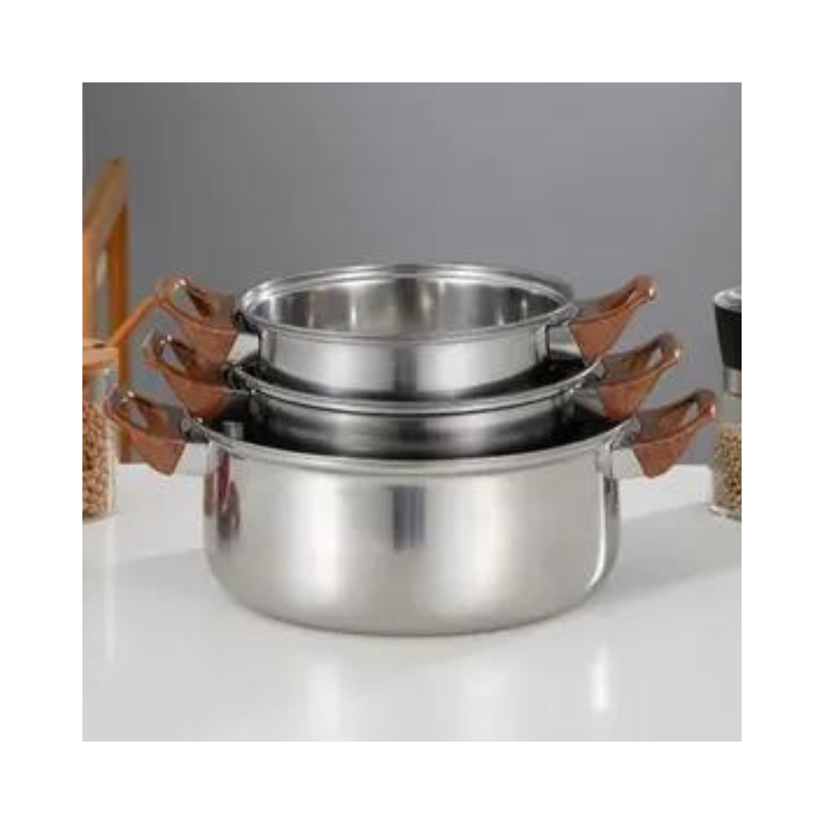 Set de cocina ollas-sartenes 12 piezas