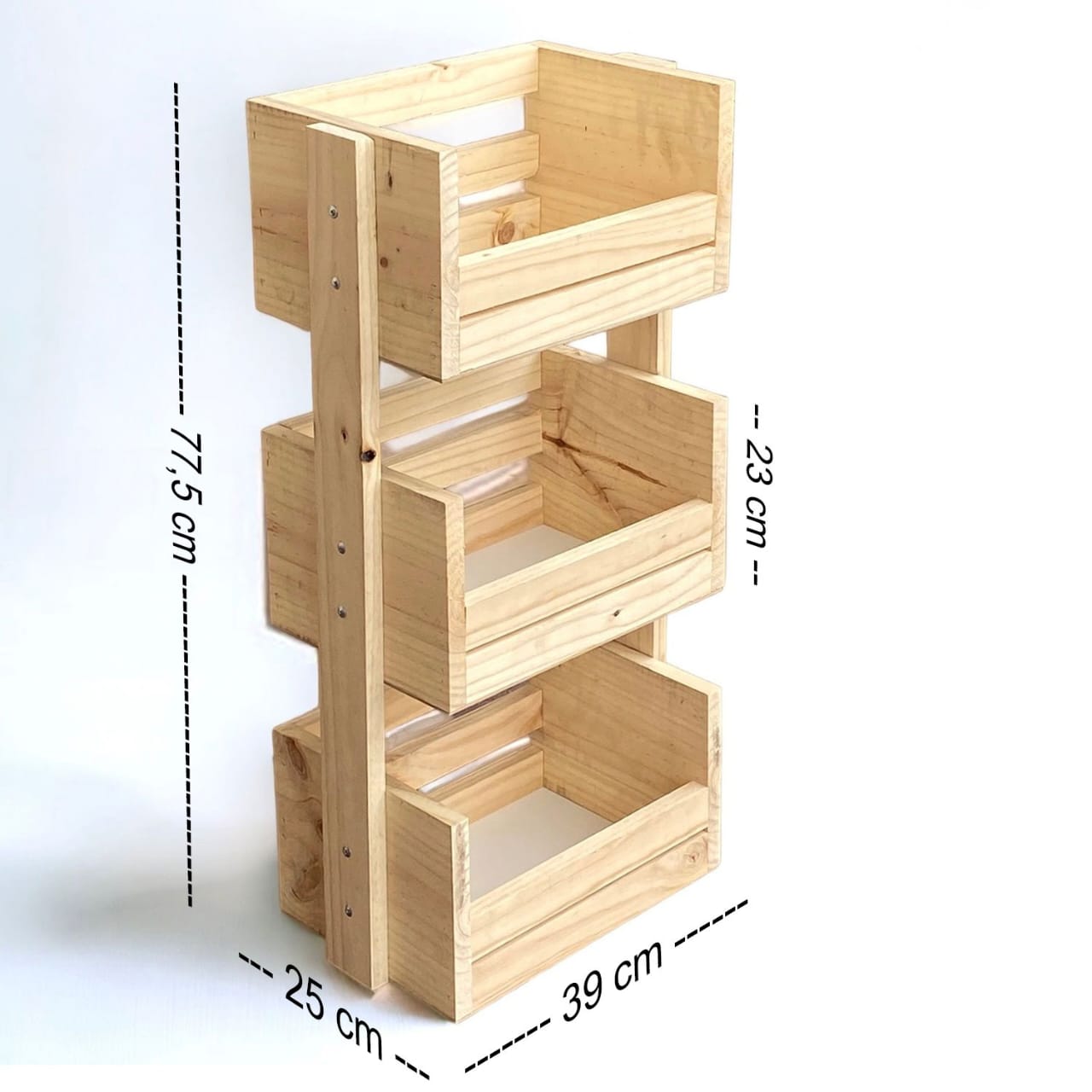 Verdulero Organizador Hecho En Pino